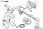 Bosch 0 601 938 742 GBM 7,2 VES-2 Cordless Drill 7.2 V / GB Spare Parts GBM7,2VES-2